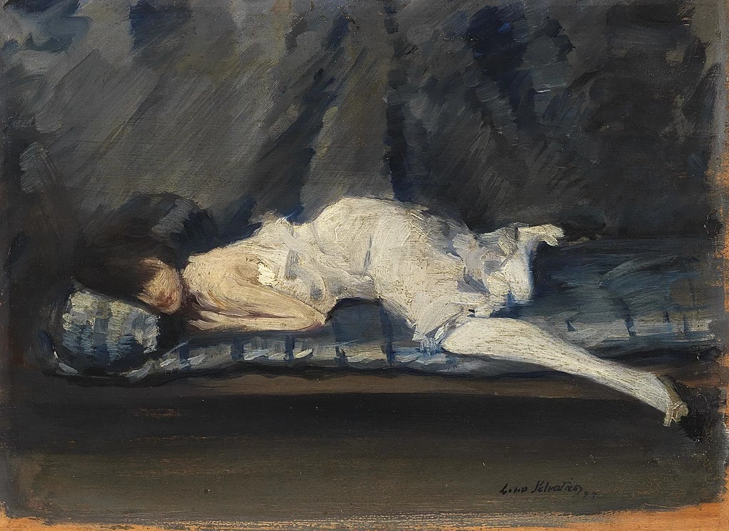 Ragazza addormentata